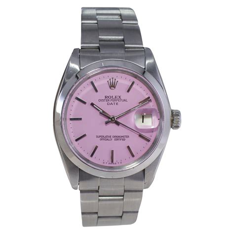 oyster date pink dial